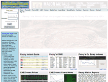 Tablet Screenshot of metalexchangedirect.com